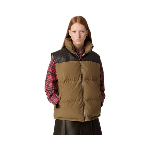 Frosted Poplin Puffer Gilet