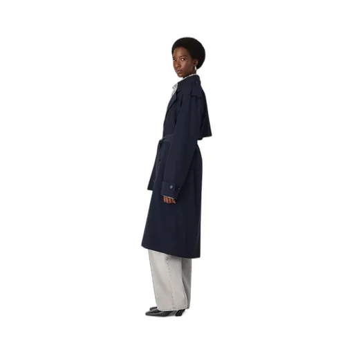 Fine Wool Trench Coat