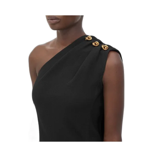 Wool Viscose Crepe Dress