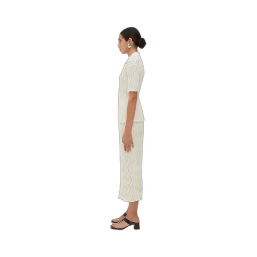 Ribbed Wool Skirt