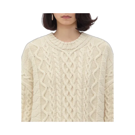 Aran Cable Wool Jumper