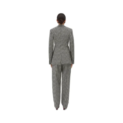Boucle Gingham Wool Jacket