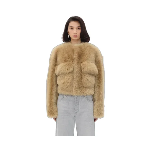 Toscana Shearling Cropped Blouson