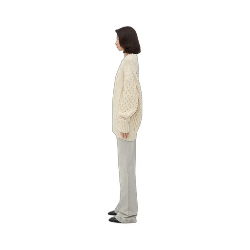 Aran Cable Wool Jumper
