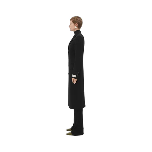 Matt Fluid Viscose Jersey Coat