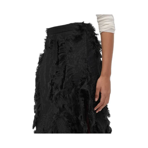 Viscose Fil Coupe Skirt