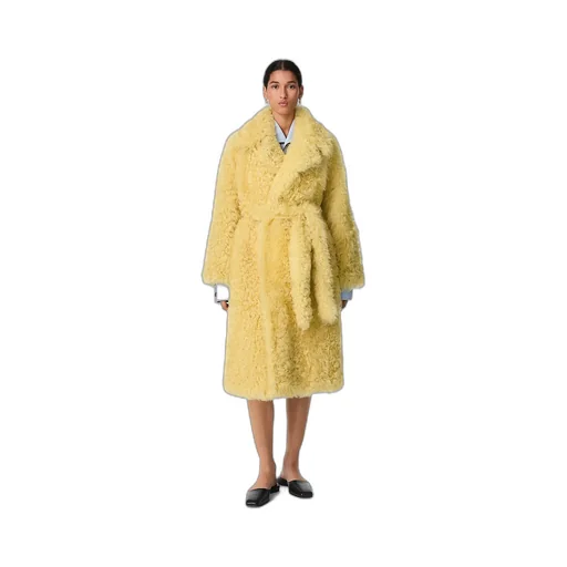 Curly Shearling Coat