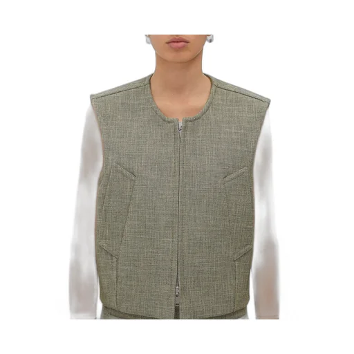 Melange Cotton Gilet