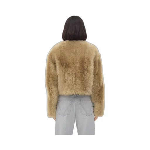 Toscana Shearling Cropped Blouson