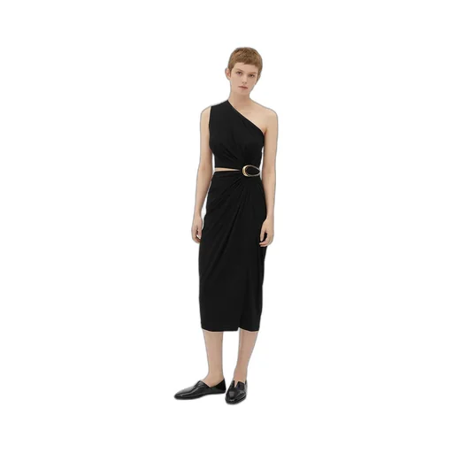 Crepe Viscose Jersey Dress