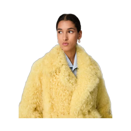 Curly Shearling Coat