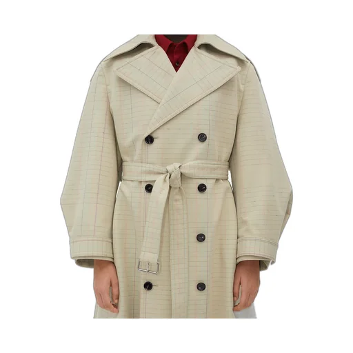 Notebook Wool Cotton Trench Coat