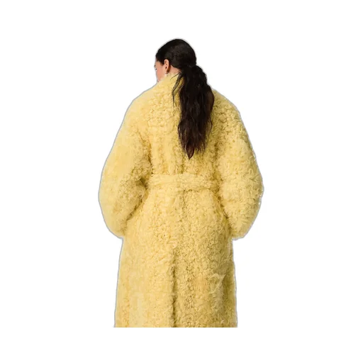 Curly Shearling Coat