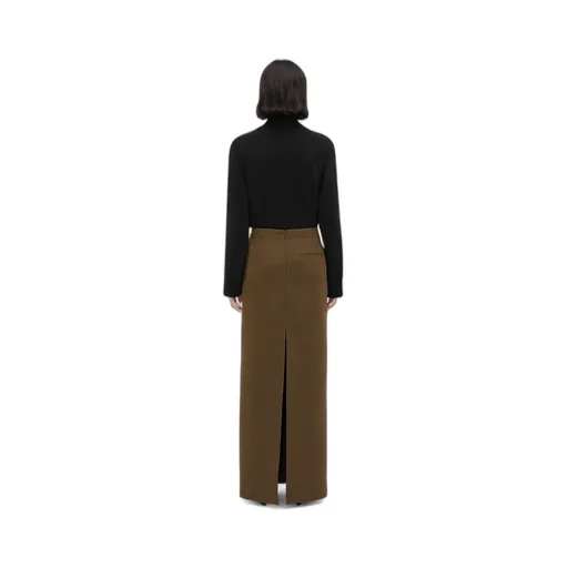 Soft Wool Twill Skirt