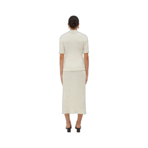 Ribbed Wool Skirt