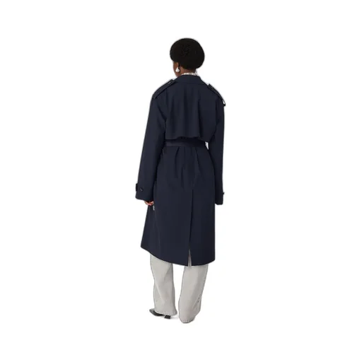 Fine Wool Trench Coat