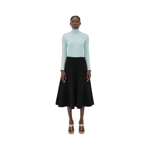 Wool Boucle Skirt