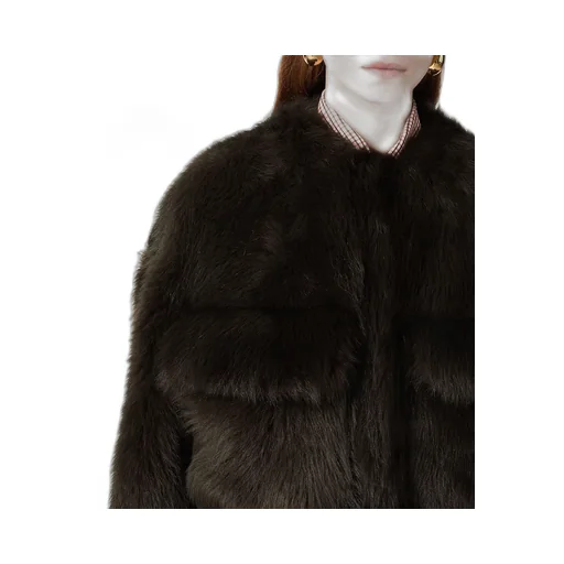 Toscana Shearling Cropped Blouson