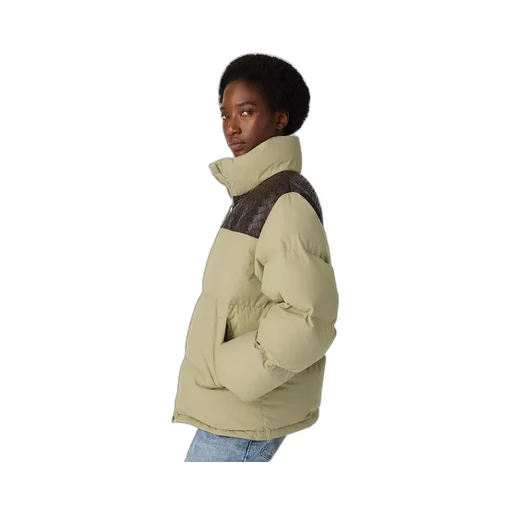 Frosted Poplin Puffer Jacket