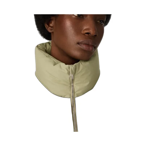Frosted Poplin Puffer Jacket