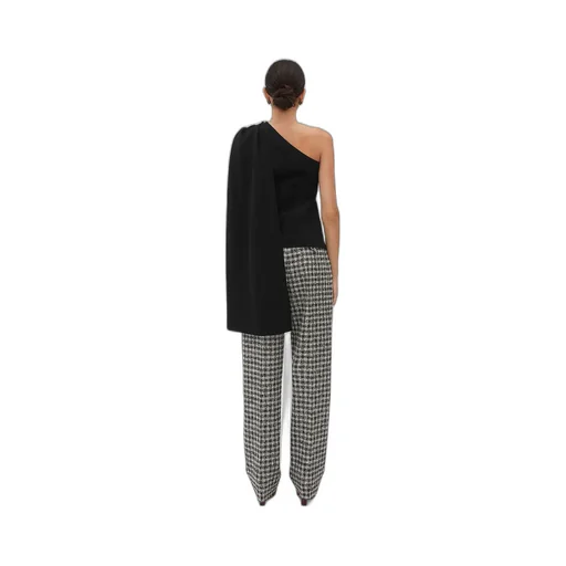 Wool Viscose Crepe Top