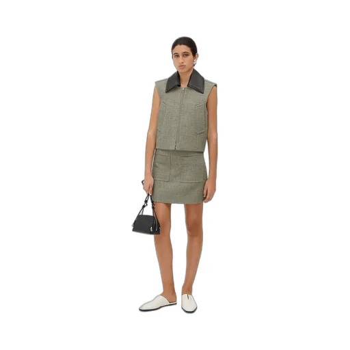 Melange Cotton Gilet