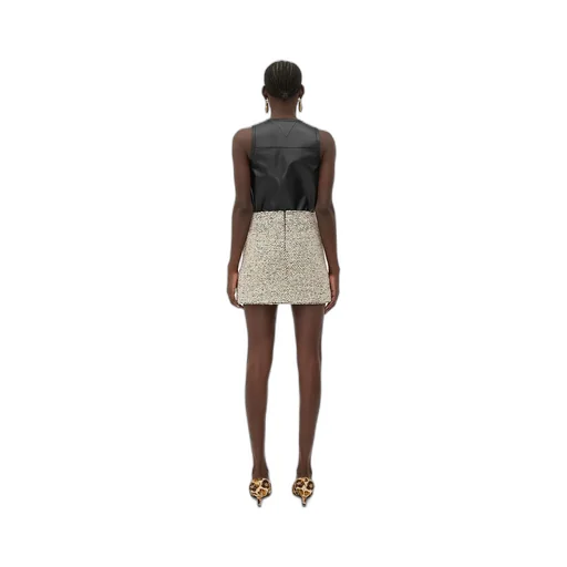 Wool Boucle Skirt