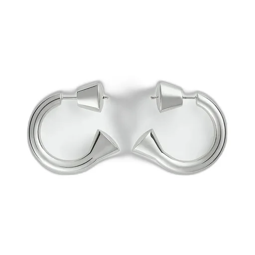 Ellipse Hoop Earrings