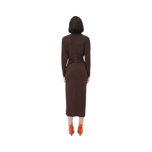 Crepe Viscose Jersey Dress