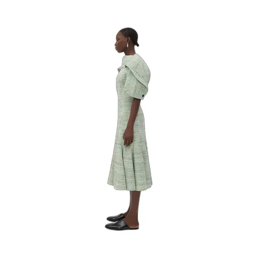 Knotted Viscose Dress