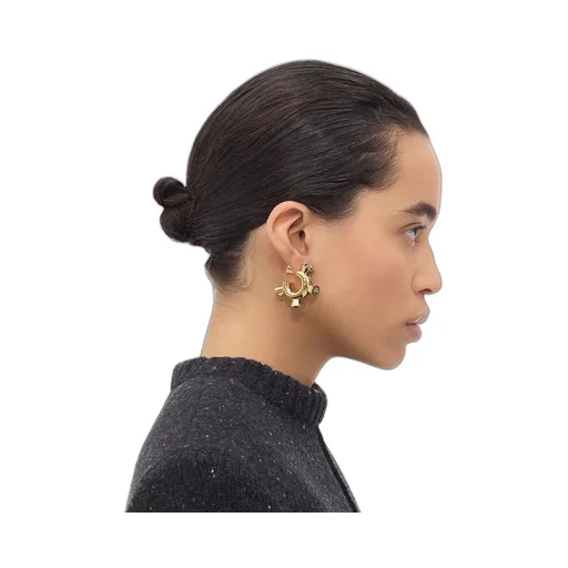 Ellipse Ceramic Earrings