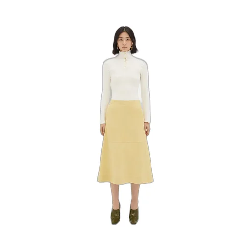 Suede Leather Skirt