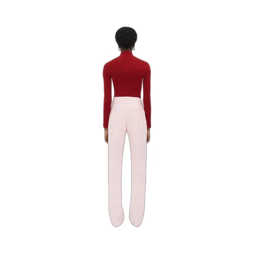 Notebook Viscose Flared Trousers