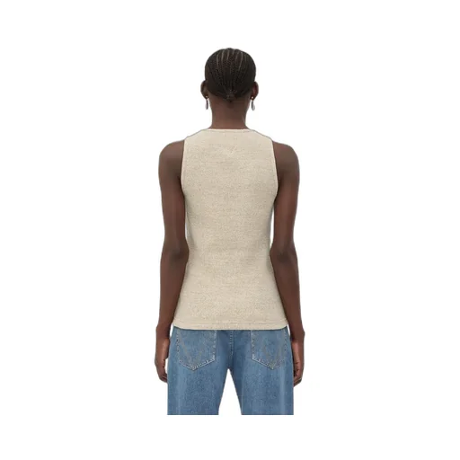 Melange Cotton Rib Tank Top