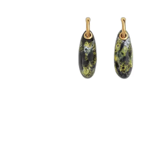 Ellipse Small Ceramic Earrings