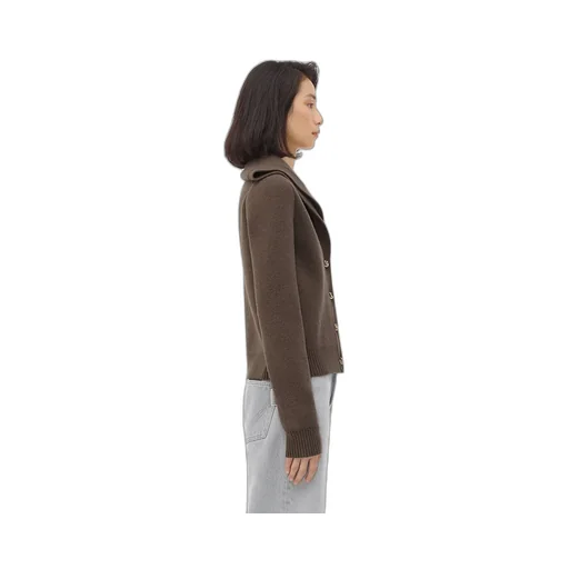 Compact Wool Cardigan