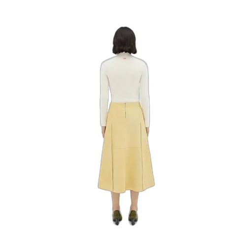 Suede Leather Skirt