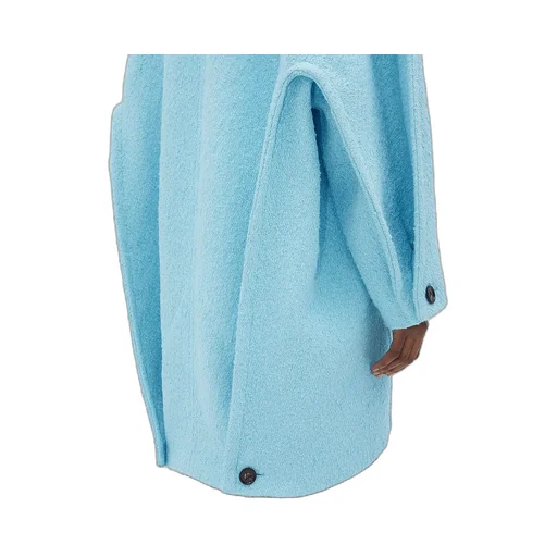 Light Cotton Tweed Cocoon Coat