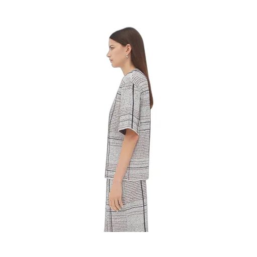 Notebook Cotton Viscose Jacquard T-Shirt