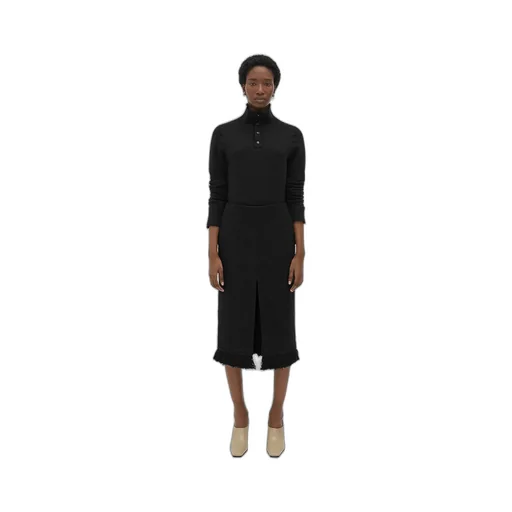 Light Cotton Tweed Skirt