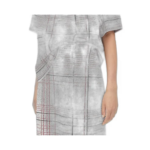 Notebook Cotton Viscose Jacquard Skirt