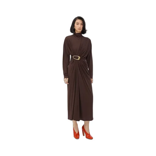 Crepe Viscose Jersey Dress