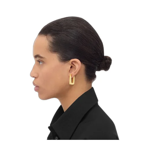 Shape Hoop Earrings