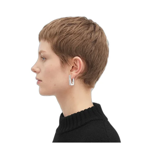 Shape Hoop Earrings