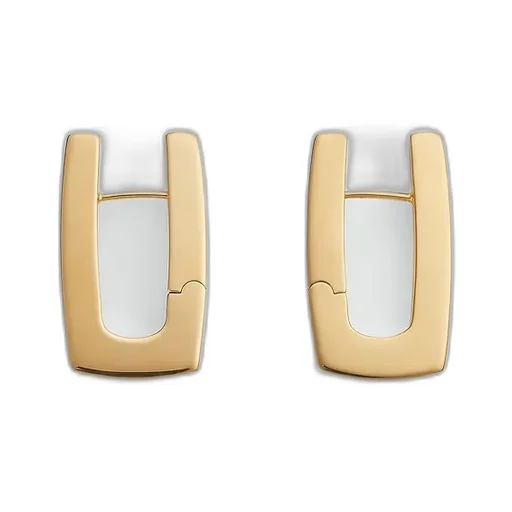Shape Hoop Earrings