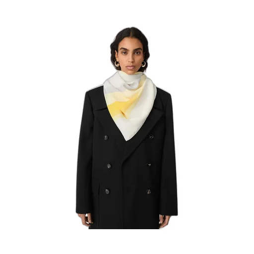 Silk Twill Striped Foulard