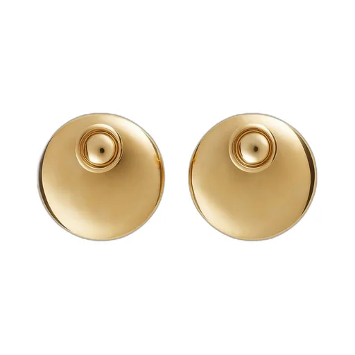 Large Concave Earrings
