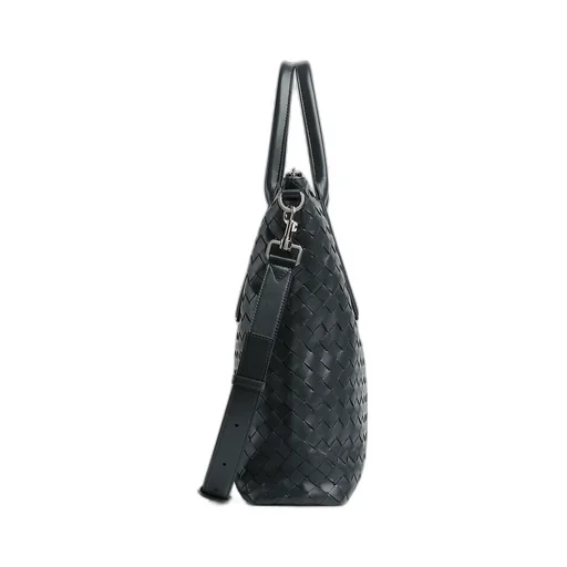Intrecciato Zipped North-South Tote