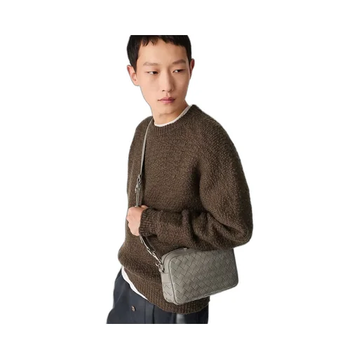Small Intrecciato Camera Bag