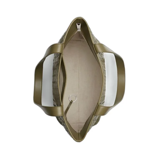 Small Intrecciato Zipped Tote